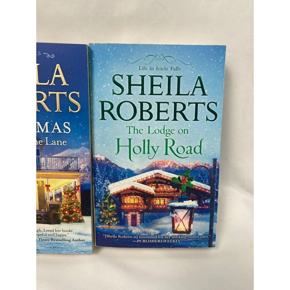Sheila Roberts Christmas Lot of 3 Paperback Books Icicle Falls Holiday Romance